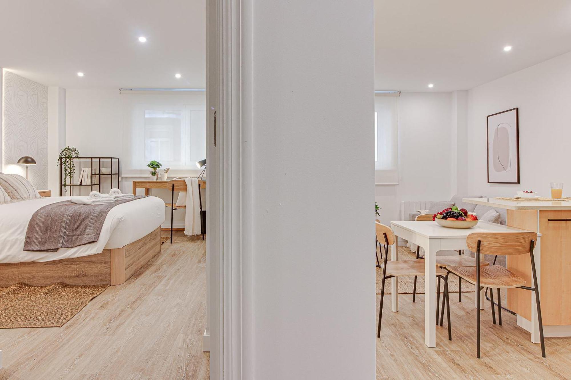 Diseno A Coruna Con Garaje Gratis By Theblueapartments Com المظهر الخارجي الصورة